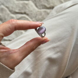 Anillo piedra Rosa