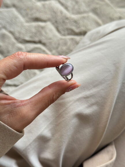 Anillo piedra Rosa