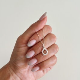 Collar Elizabeth Plata 925 y circonias