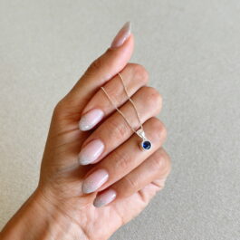 Collar punto de luz Azul