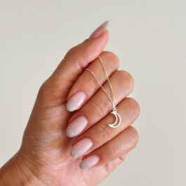 Collar dije Luna Plata 925